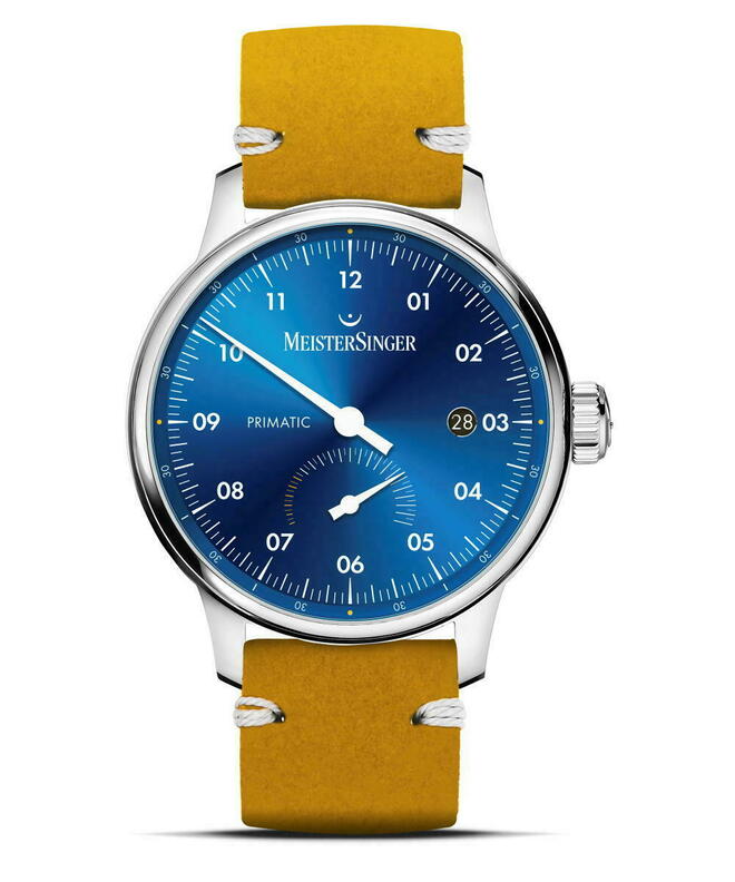 Meistersinger jaune montre